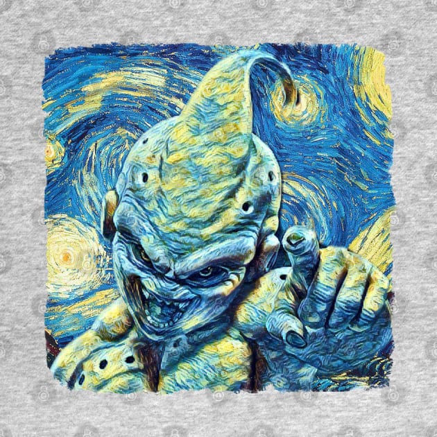 Majin Buu Van Gogh Style by todos